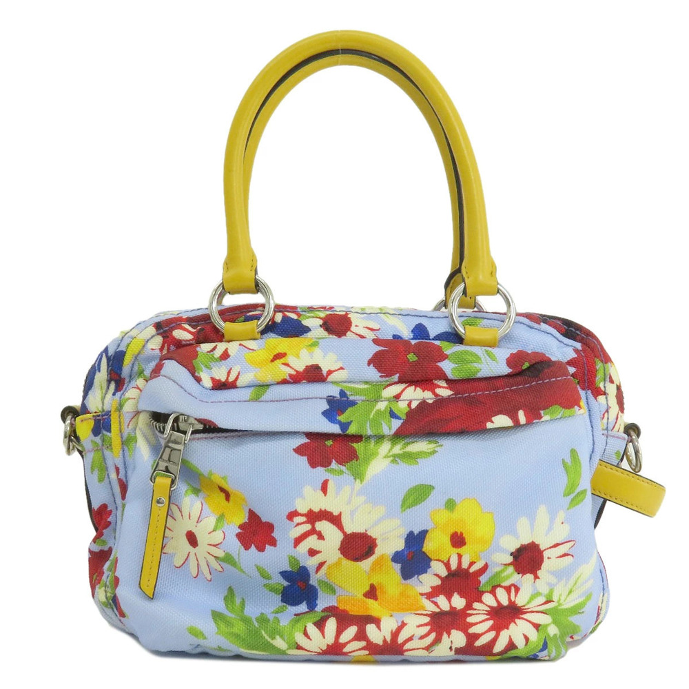Miu Miu Flower bag canvas tote Floral